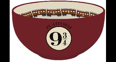 Harry Potter Platform 9 3/4 Mueslikom rood-beige Keramiek -