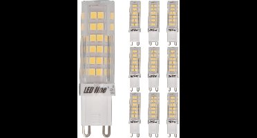 LED line LITE LED Insteeklamp G9 - 6W (vervangt 50W) - 550lm - Ø16mm - 230V - Energiezuinig - 10 stuks