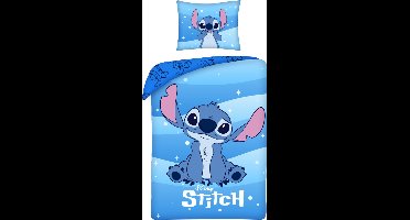 Stitch sterren dekbedovertrek 140 x 200 cm - 70 x 90 cm - katoen