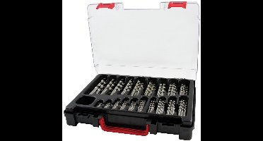 TERRAX by RUKO Spiralbohrer-Satz DIN 338 Typ N, HSS-G - 130 tlg. ...