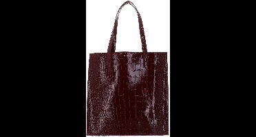 Ted Baker Grote Shopper Dames - Schoudertas - Dierenprint - Wenella - Rood