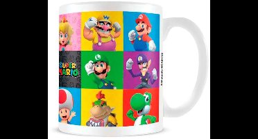 Nintendo Merchandising Nintendo Super Mario 3d Friends & Foes Mok Veelkleurig