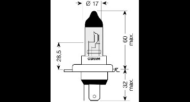 Ampoule Osram pour Moto Kawasaki 1000 Z A 1977 à 1980 AV Neuf
