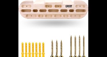 Hangboard hout voor klim training | Boulder training | Vinger trainer | Vingers versterken | Grip trainer