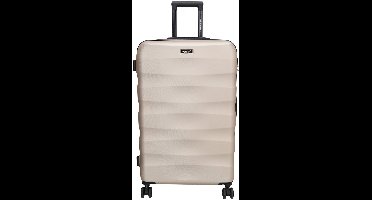 Beagles Originals Go Travel Grote Koffer - 74 cm - 94 Liter – Reiskoffer met Cijferslot - Champagne