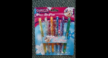 Van Manen's Handelsonderneming Tattoo gel pen - 6 stuks met sjabloon