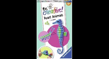 Ravensburger Be Creative Kralendierenset - vanaf 6 jaar - Maak je eigen zeepaardje en rups