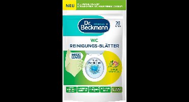 Dr. Beckmann Toilet reinigingsbladen Citrus Sensation, 20 vellen