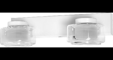 LEDVANCE ORBIS Flame wand- en plafondlamp met LED, wit, 11W, 700lm, 3000/4000K, kleurtemperatuur instelbaar via wandschakelaar (koud wit en warm wit), IP44 bescherming tegen vreemde voorwerpen en spatwater