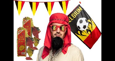 Rode Duivels & België Supporter set 5 delig - Boland