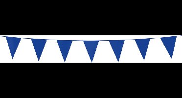 6x Mini Vlaggenlijn Blauw 3 meter - Verjaardag Feest Party Festival Poolparty Decoratie