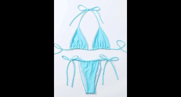 *** Sexy Micro Bikini Set - String - Badpak - Mini - Halter Top - Zomer, Zon en Vakantie - van Heble® ***