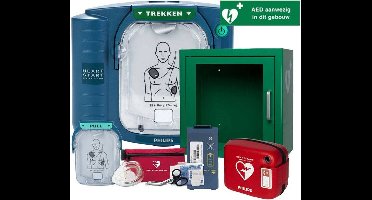 Philips HS-1 AED + binnenkast