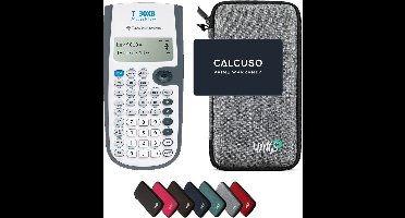 TI-30XB MultiView incl. WYNGS Beschermhoes Lichtgrijs - Wetenschappelijke Rekenmachine - Basis Pakket