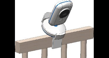 Bevestigingsbeugel adapter Luvion Easy & Luvion Platinum - Ikea Sniglar