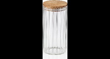 Voorraadpot, 0.9 L, Borosilicaatglas, Acaciahout, 18 cm - Kela | Dorothea