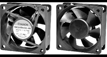 Sunon EE60252B2-000U-A99 Axiaalventilator 24 V/DC 32.78 m³/h (l x b x h) 25 x 60 x 60 mm