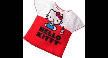 Barbie Hello Kitty kleding accessoire t-shirt rood / wit