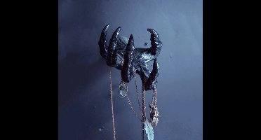 Halloween De Handmuur Van De Heks Hangende Aan De Muur Gemonteerde Simulatie Handen Standbeeld 3d Decoratieve Hars Kunst Open Hand Sculptuur