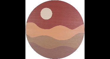 Wall art Sunset MDF