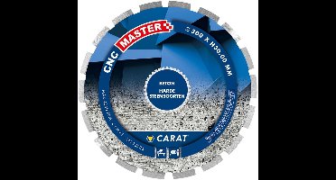 Carat CNC MASTER Diamantzaag beton/hard steen 300x30mm - CNCM300500