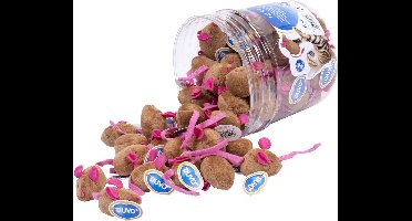 Duvo+ Pluche Veldmuis 60 stuks in tube - per stuk