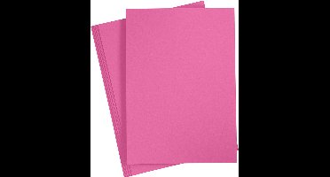 CC Gekleurd Karton A4 Roze 20 vel