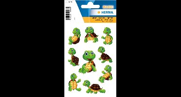 Stickers kleine schildpad, bewegende ogen