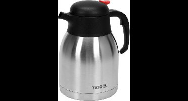 Yato YG-07013, 1,5 l, Zwart, Roestvrijstaal, Polypropyleen (PP), Roestvrijstaal, Dagelijks gebruik