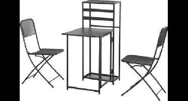 Balkonset Siena Garden – 2-zits Tafel, 2 Stoelen