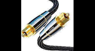 Achilles® Toslink Optische Kabel 4M - 2 Jaar Garantie - Optische Audiokabel - Toslink Kabel - SPDIF