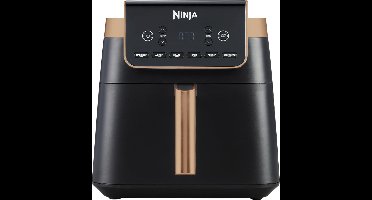 Ninja MAX PRO Enkel 6,2 l Vrijstaand 2000 W Heteluchtfriteuse Zwart, Roestvrijstaal