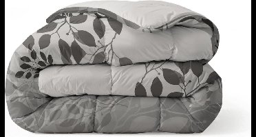 Zelesta Royalbed Silver Wilderness 140x200cm - Dekbed zonder overtrek - 30 dagen proefslapen - Wasbaar hoesloos dekbed - Bedrukt dekbed - All year zomerdekbed & winterdekbed