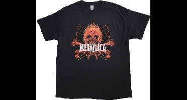 Metallica - Rebel Heren T-shirt - M - Zwart