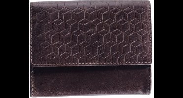 Label M Portemonnee Compact Madison Merlot - met Rits