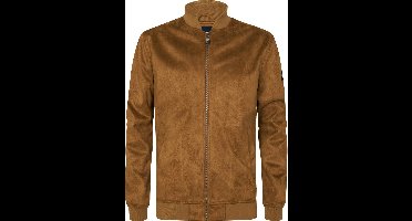 Petrol Industries - Heren Bomber Jas Atlas - Bruin - Maat XXL