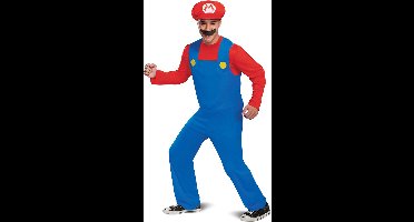 NINTENDO - SUPER MARIO BROS., Mario Classic Volwassenen, Maat M (38-40), Volwassenen