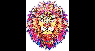 Houten puzzel Leeuw A3 formaat