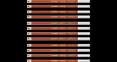 Kleurpotloden STABILO CarbOthello kalkpastel gebrand sienna | 12 stuks