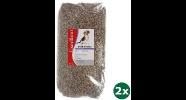 2x15 kg Excellent croc krokante brok hondenvoer