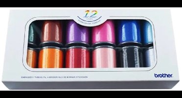Brother ETS12N/Artspira Borduurgarenset 12 kleuren