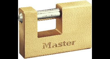 MasterLock Hangslot - Massief Messing - 85 mm - 608EURD
