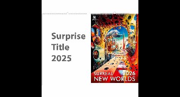 Surreal Art Worlds Kalender B3 formaat 2026+
