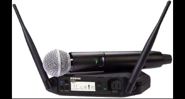 Shure GLXD24+E/SM58-Z4 - Draadloos systeem met hand-held