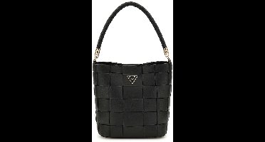 GUESS Schoudertas Maylee Bucket Bag Black Zwart