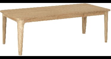 DTP Home Dining table Forte rectangular,76x200x90 cm, teakwood natural