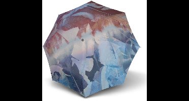 Knirps Paraplu T.200 Medium Duomatic Palm Storm Veelkleurig