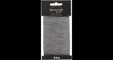 Creativ Company Reflecterend Draad 100m Grijs