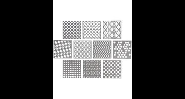 Creativ Company Sjablonen Set 15cm 10 stuks