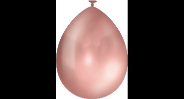 Metallic ballonnen | 10 stuks | Kleur: Rosé goud | Afmeting: 30cm